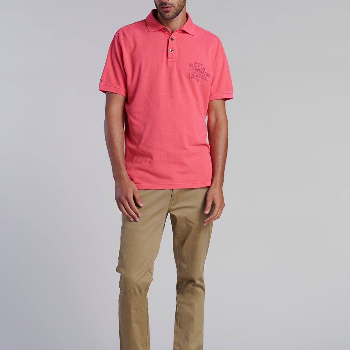 FEROUCH - Polera Polo Boston Rojo Ferouch