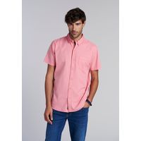 Camisa Garment Dyed Fj Rojo