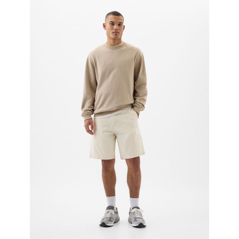 GAP - Short 9 Essential Khaki Hombre Blanco