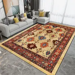 GENERICO - ALFOMBRA PARA LIVING ANTIDESLIZANTE CON DISEÑOS TRIDIMENCIONALES