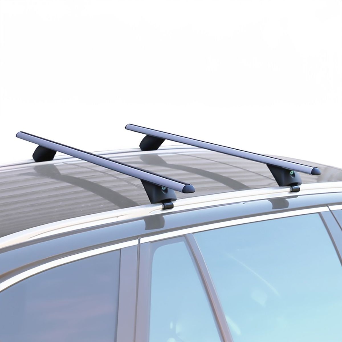 PICK UP - BARRAS DE TECHO TRANSVERSALES 130CM - RAILING INTEGRADO