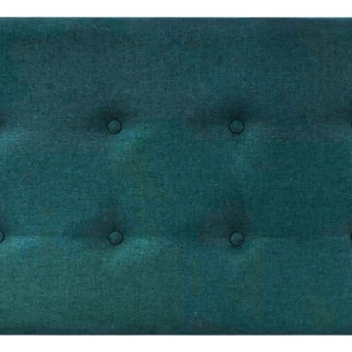 IMPORTCLICK - Respaldo Elegante King Capitone 180x60 CM Turquesa Felpa Botones IMPORTCLICK