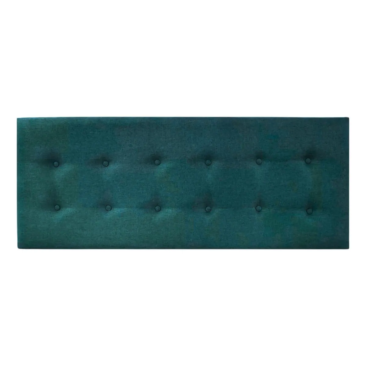 IMPORTCLICK - Respaldo Elegante King Capitone 180x60 CM Turquesa Felpa Botones IMPORTCLICK