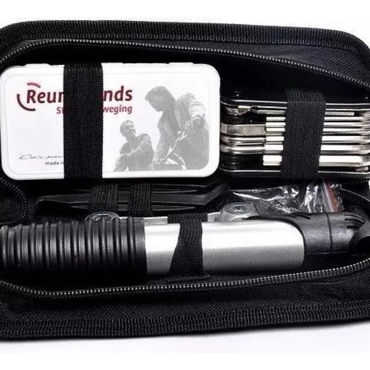 IMPORTCLICK - Kit Herramientas Reparación Para Bicicletas + Bomba Neumáticos IMPORTCLICK