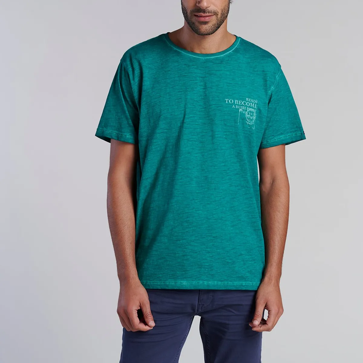 FEROUCH - Polera New York Verde Ferouch
