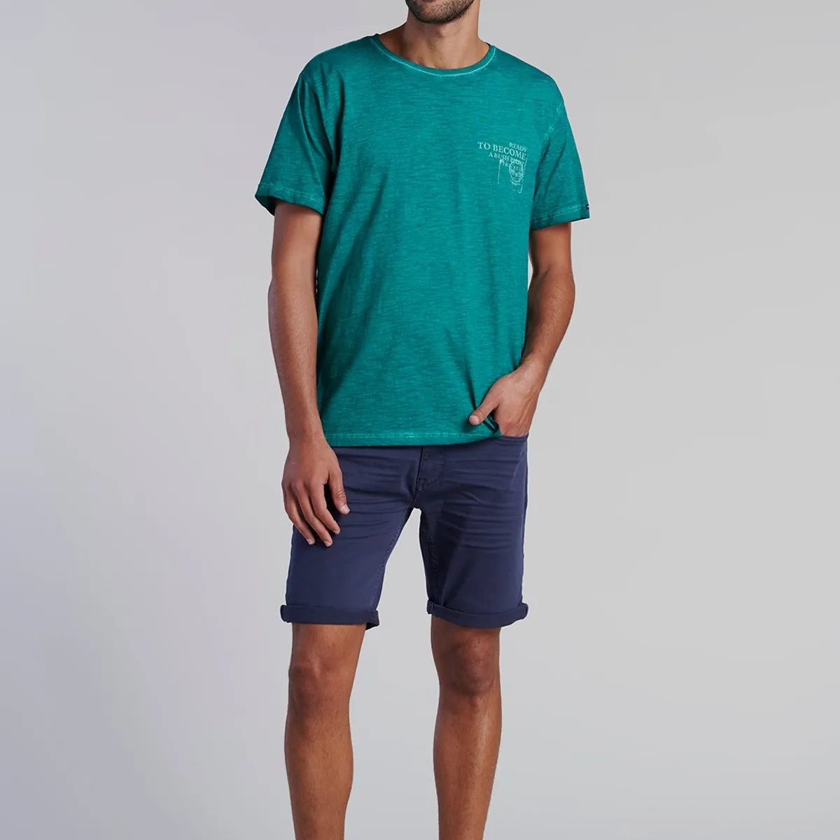 FEROUCH - Polera New York Verde Ferouch