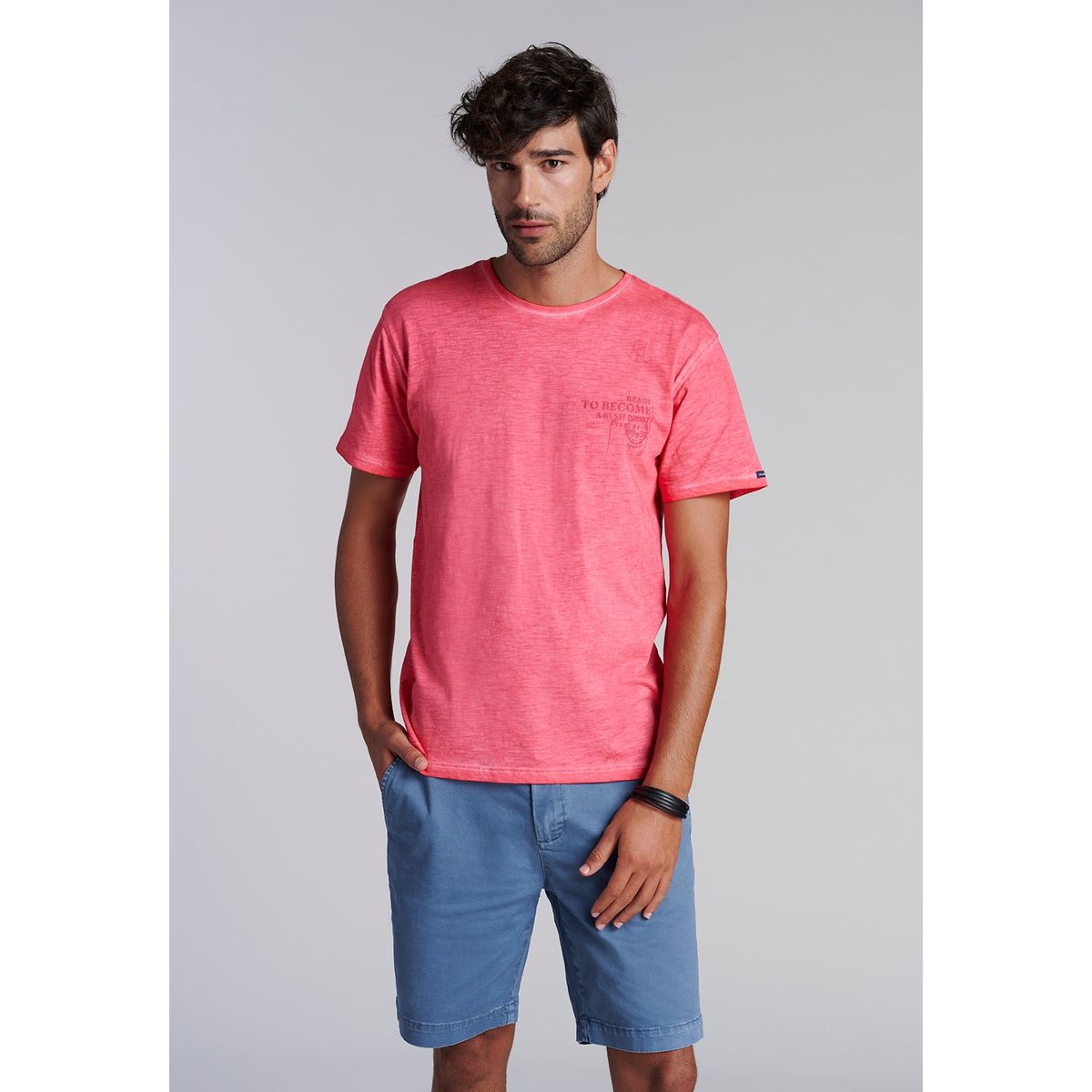 FEROUCH - Polera New York Rojo Ferouch