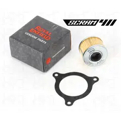 GENERICO - Royal Enfield Scram 411 Filtro Aceite Original Genuino