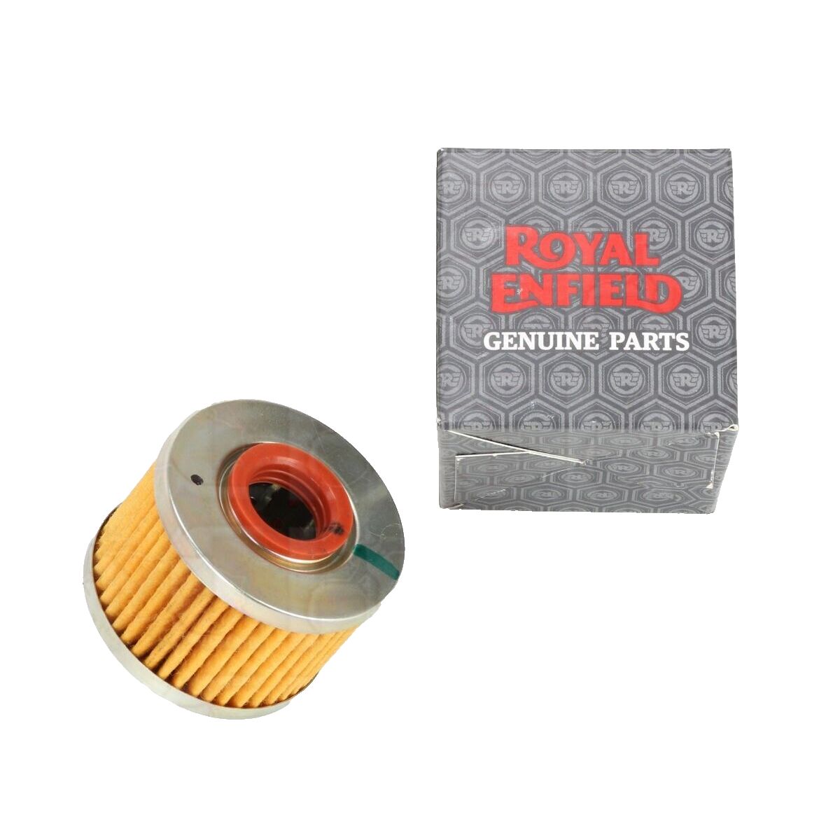 GENERICO - Royal Enfield meteor 350 Filtro Aceite Original Genuino