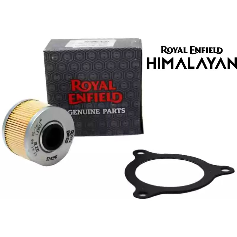 GENERICO - Royal Enfield Himalayan 411 Filtro Aceite Original Genuino