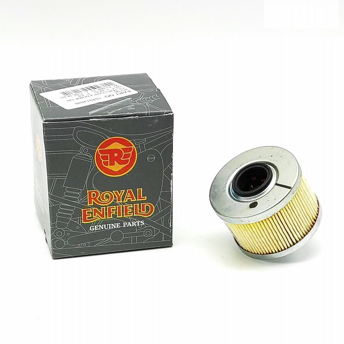 GENERICO - Royal Enfield Hunter 350 Filtro Aceite Original Genuino