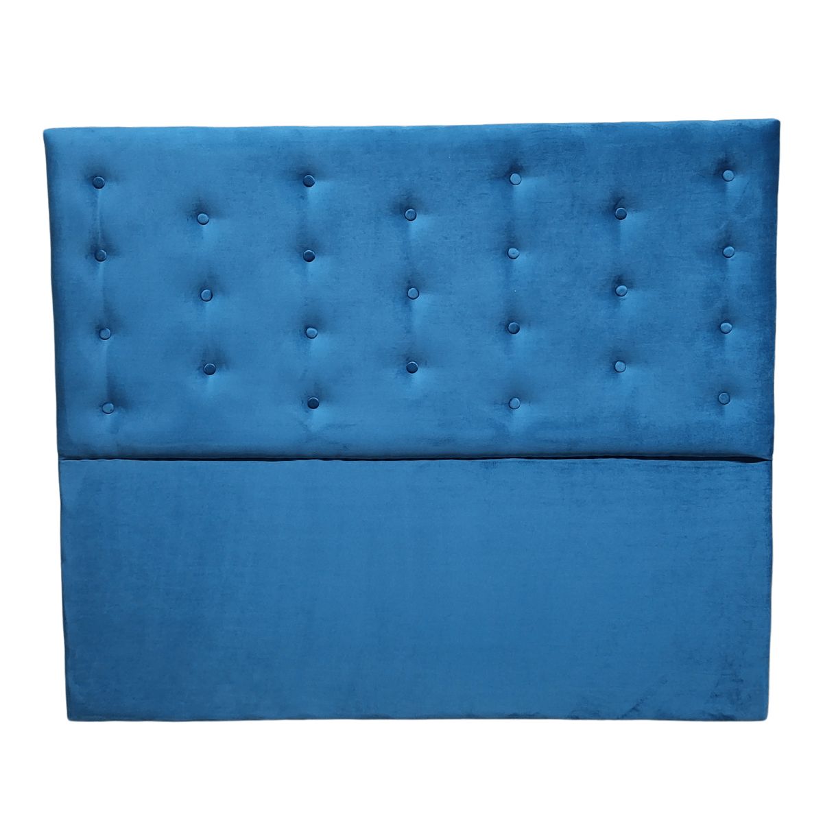 GENERICO - Respaldo 2 Plazas Petroleo Felpa Botone a piso Muebles Rimar