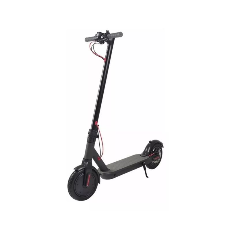 IMPORTCLICK - Scooter Eléctrico Pegable Luz Led Adulto 25 Km/H Negro IMPORTCLICK