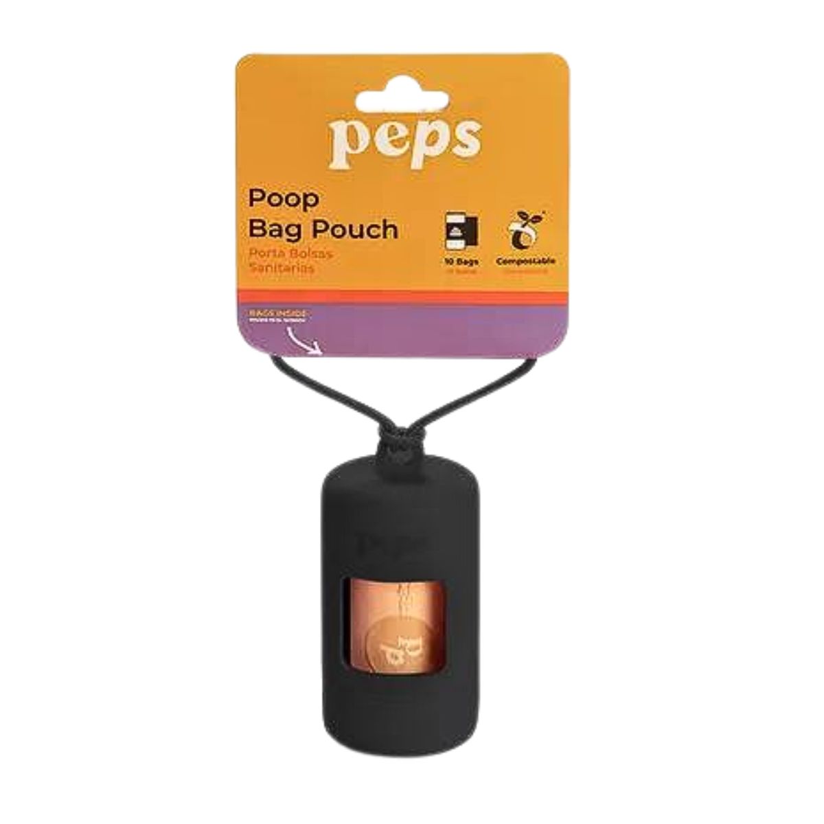 GENERICO - Porta bolsa sanitarias + 10 bolsas compostables