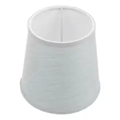 IMPORTCLICK - Pantalla Vestido Lámpara Repuesto Redonda 25x16.5x20 CM E27 Blanco