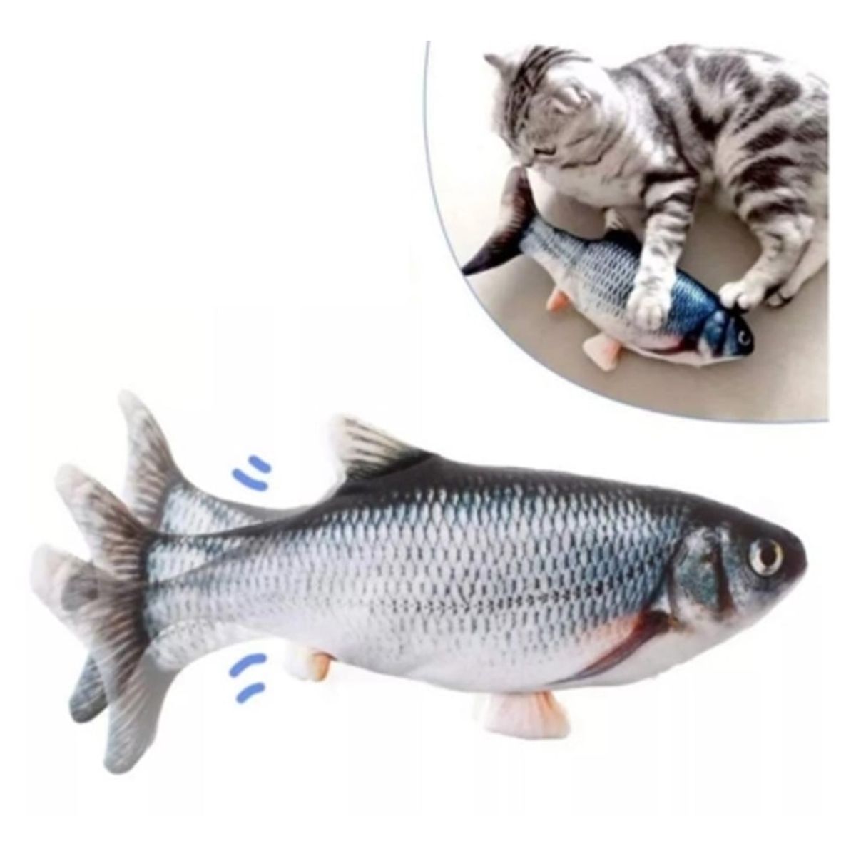 GENERICO - Juguete Pescado Pará Gato