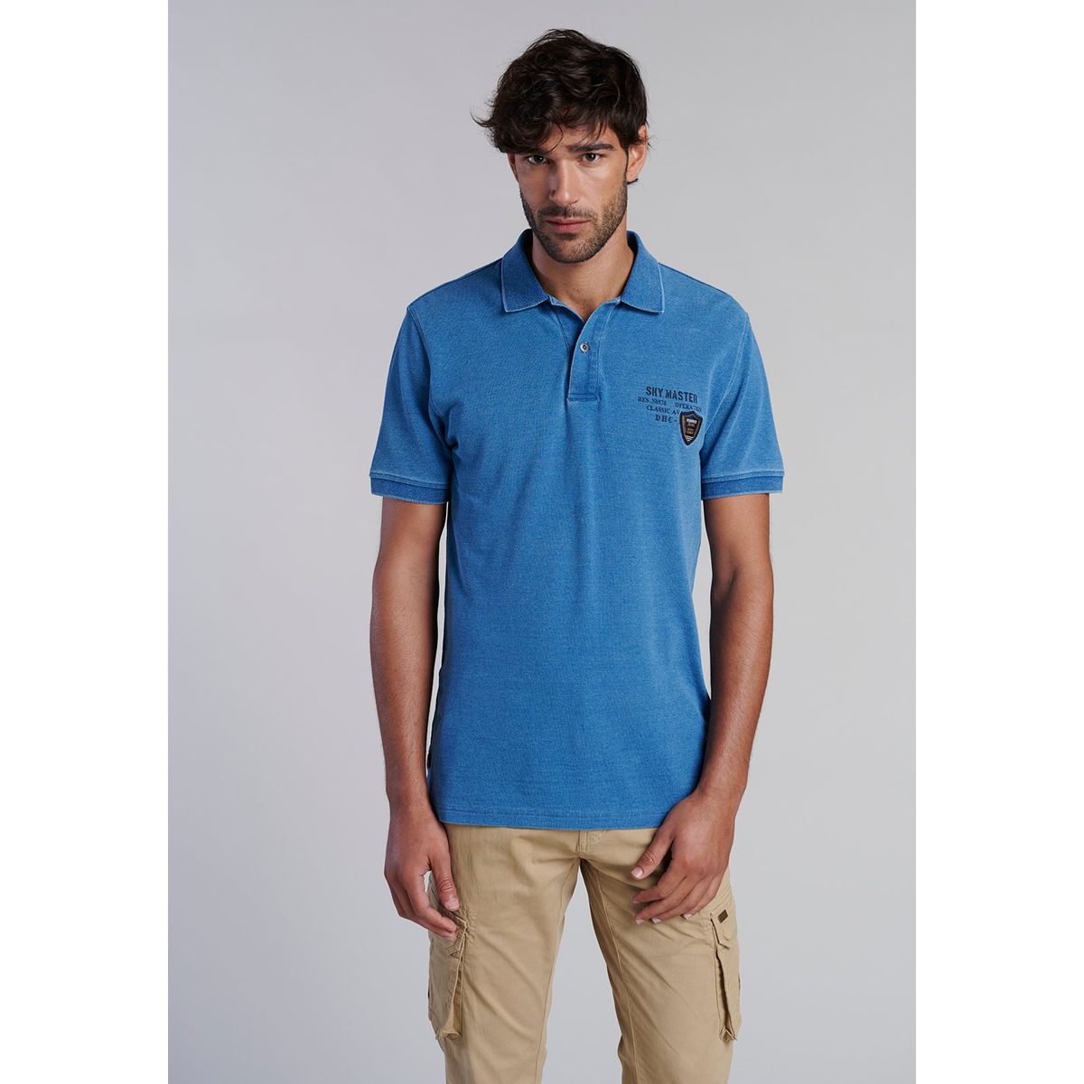 FEROUCH - Polera Polo Portland Azul Ferouch