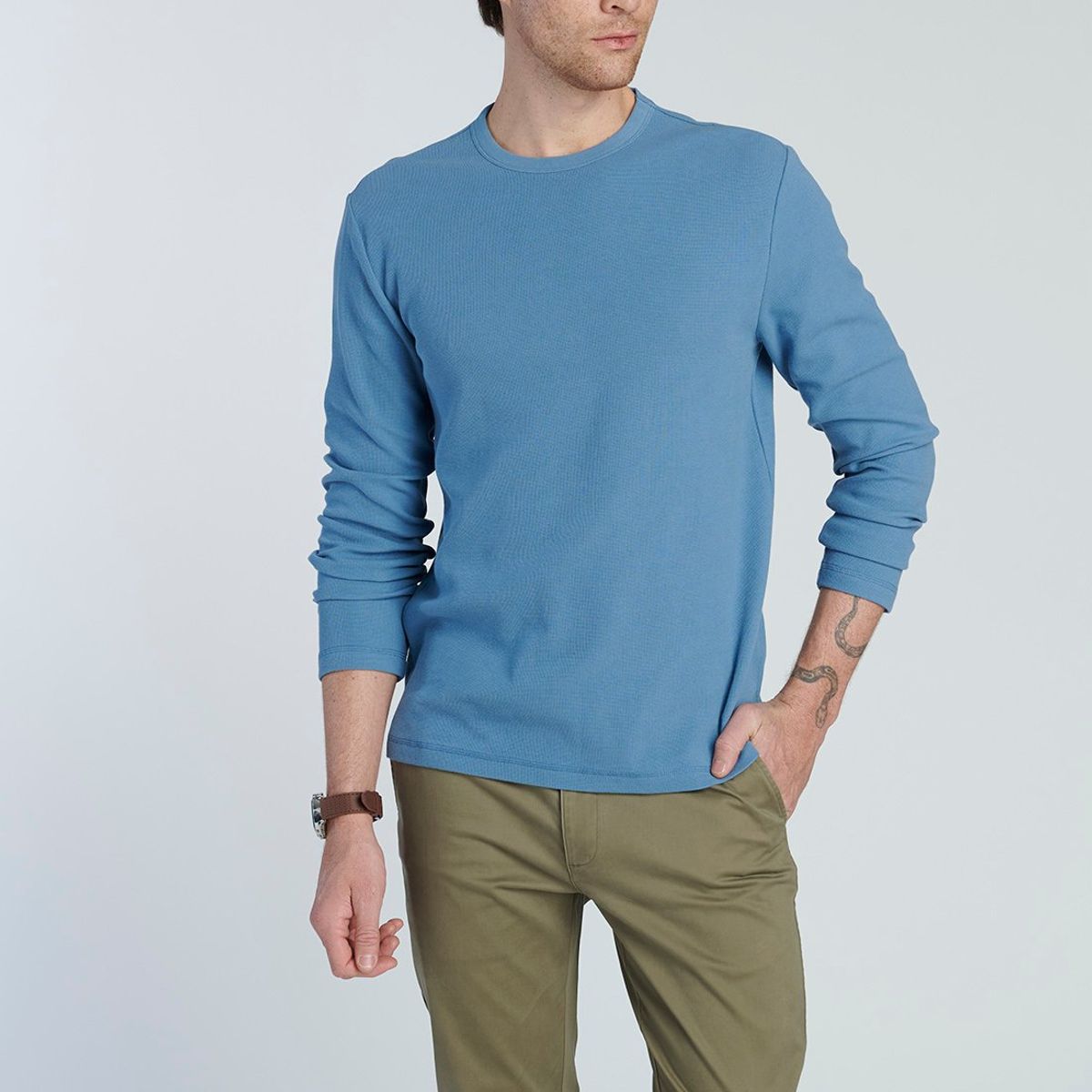 NEW MAN - Polo Jijona Azul New Man