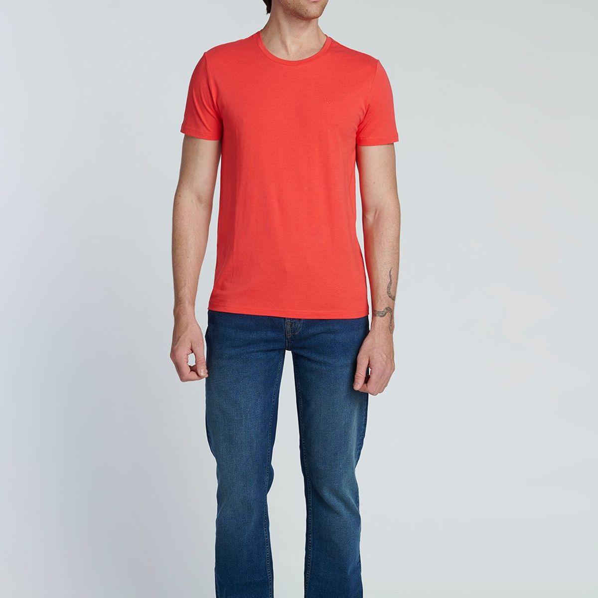 NEW MAN - Polera Murcia Rojo New Man