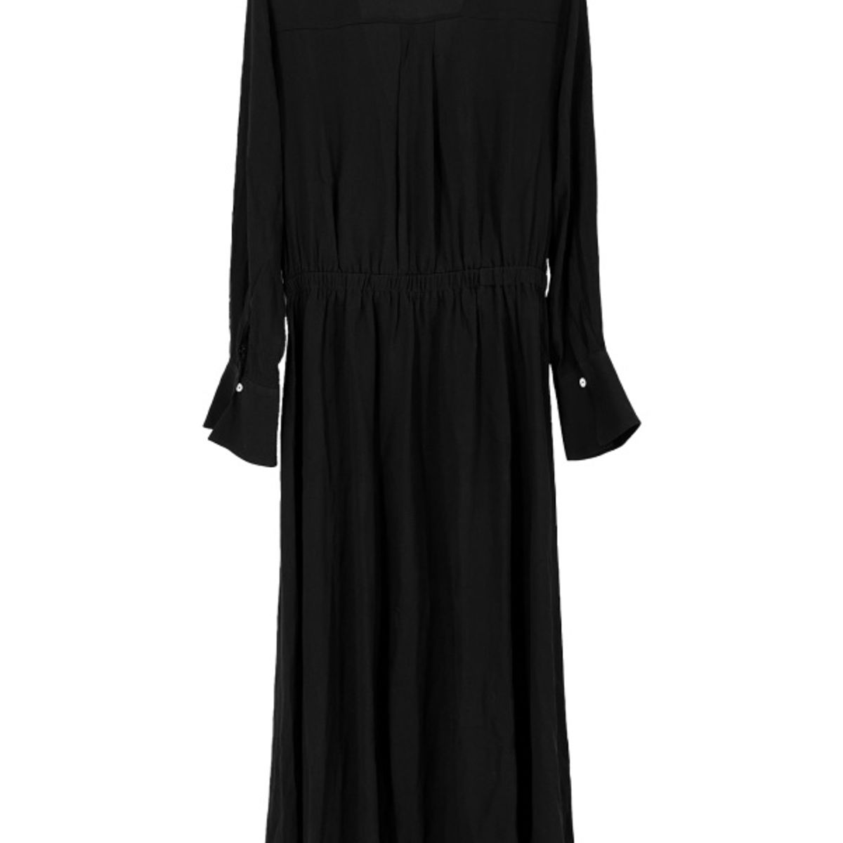 MOSS ROSE - Elegante vestido de mujer Mosros con cuello en vey