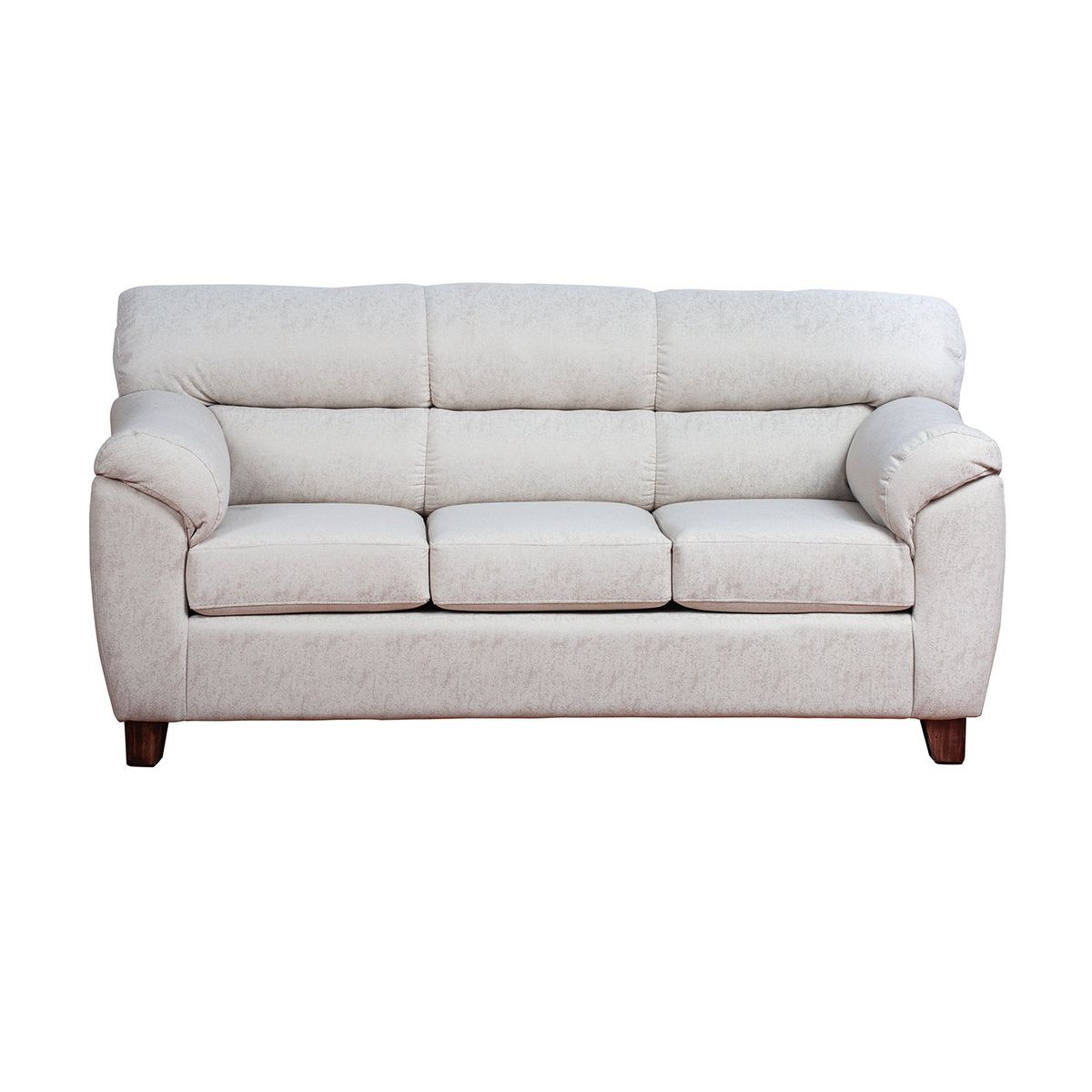 MUEBLES AMERICA - Sofá Ivannia 3 Cuerpos Lino Sidelli Beige