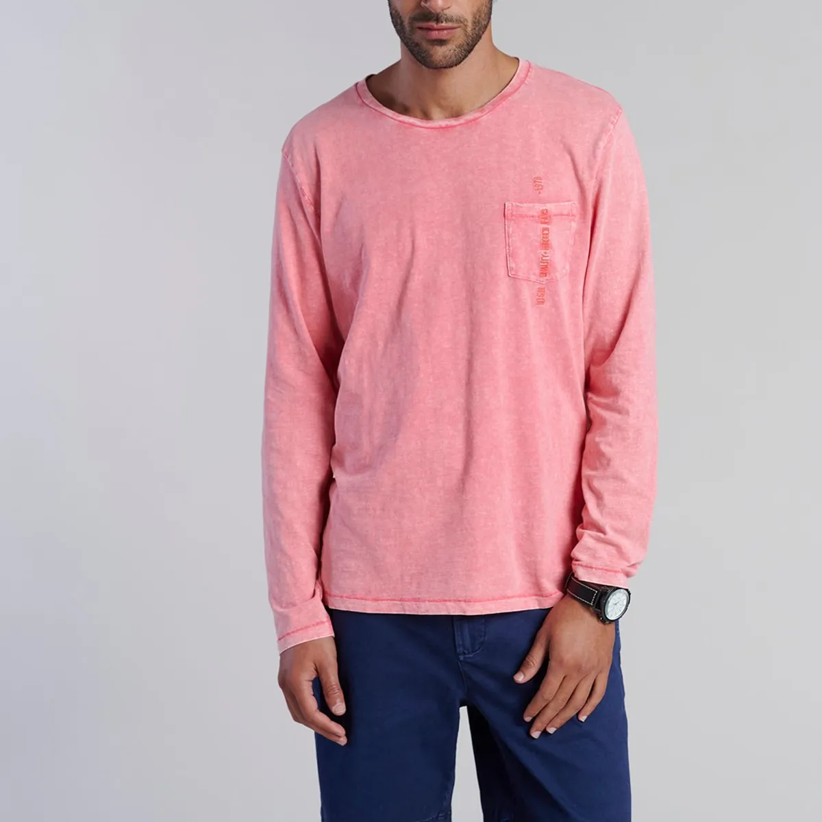 FEROUCH - Polera Ml Proceso Fresno Rojo Ferouch