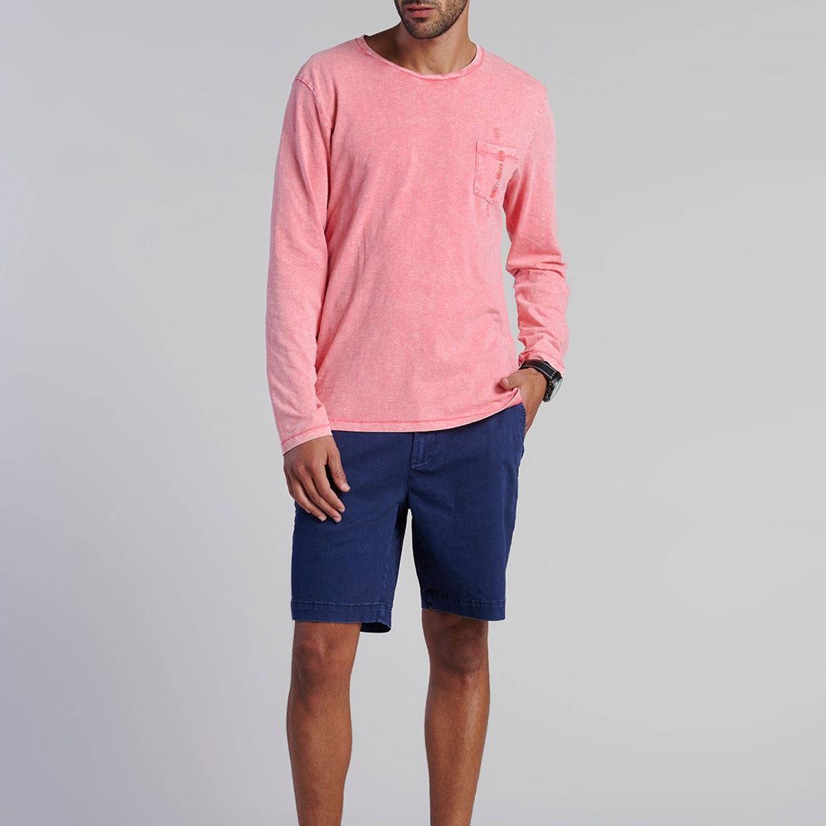 FEROUCH - Polera Ml Proceso Fresno Rojo Ferouch