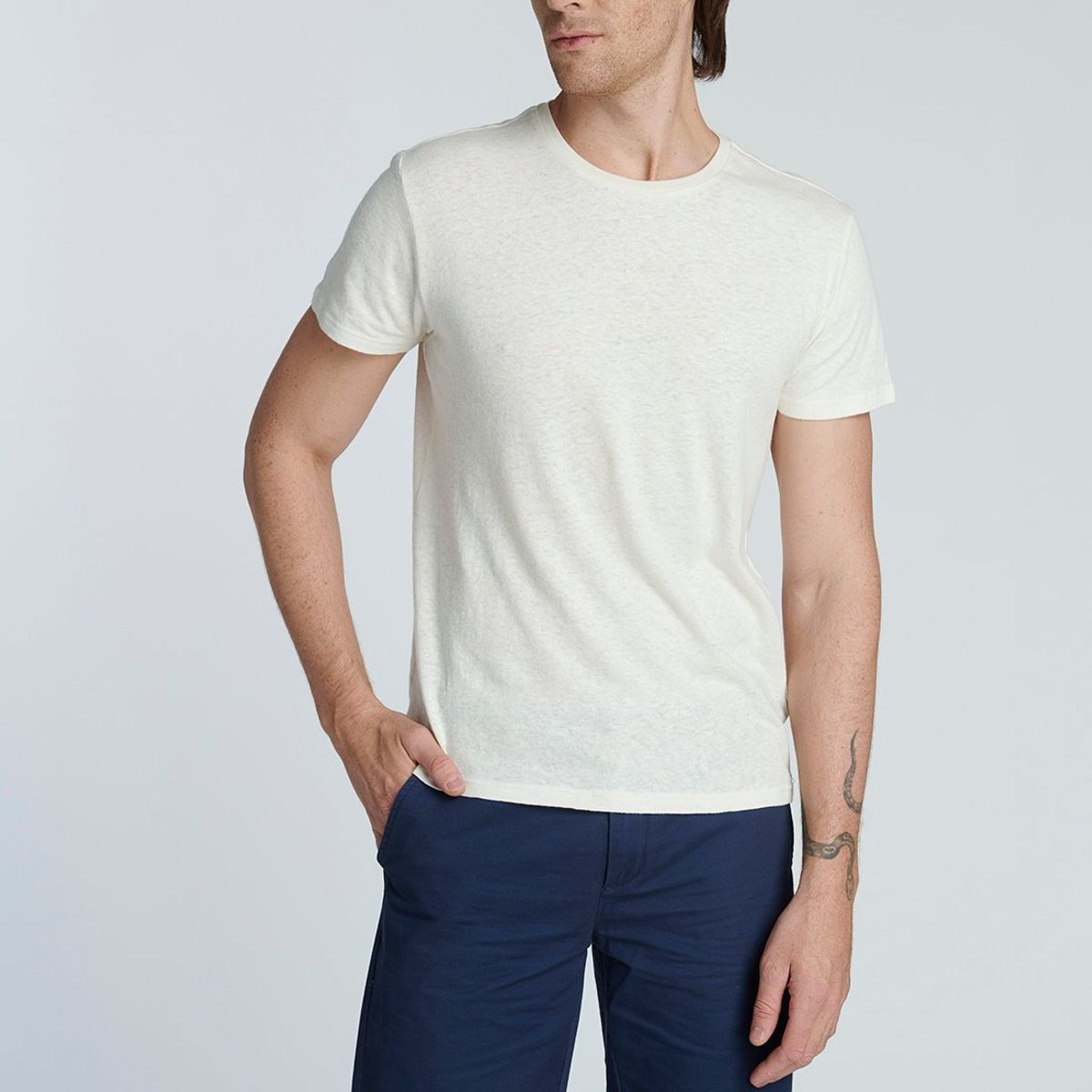 NEW MAN - Polera Jaen Blanco New Man