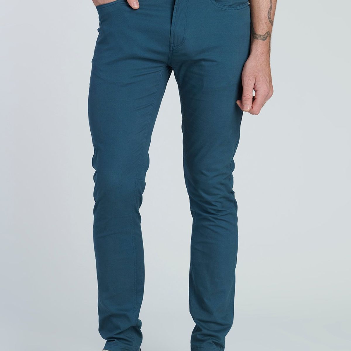 NEW MAN - Pantalon Bruselas Azul New Man