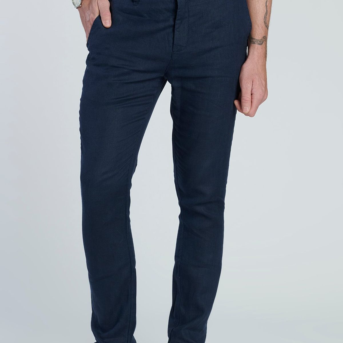 NEW MAN - Pantalon Berlin Azul New Man