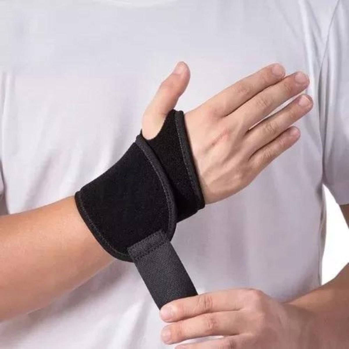 LIKE SHOP - Muñequera Ajustable Con Orificio Pulgar Deporte Ortopédico 548