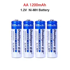 GENERICO - KIT 4 PILAS AA RECARGABLES + ESTUCHE