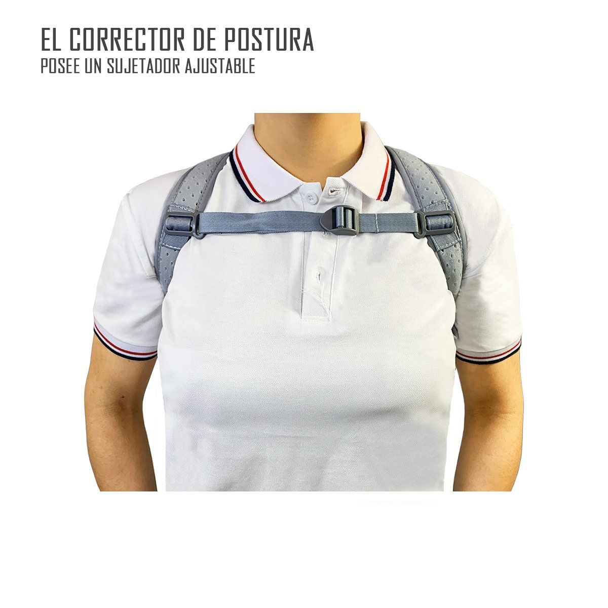 ONEDER - Corrector De Postura Soporte Espalda Unisex Talla M