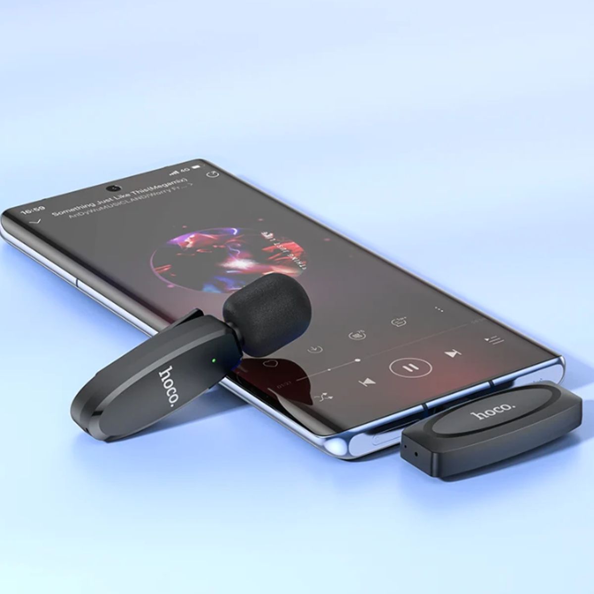 HOCO - Micrófono Hoco L15 inalámbrico Lavalier USB-C