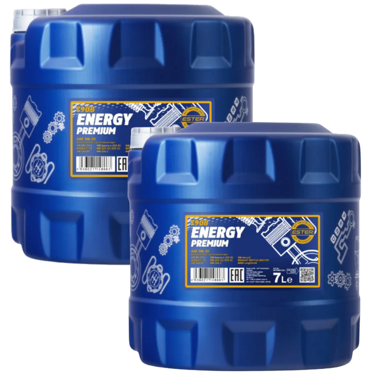 MANNO - Aceite Lubricante 5w30 Mannol Energy Premium 14lts