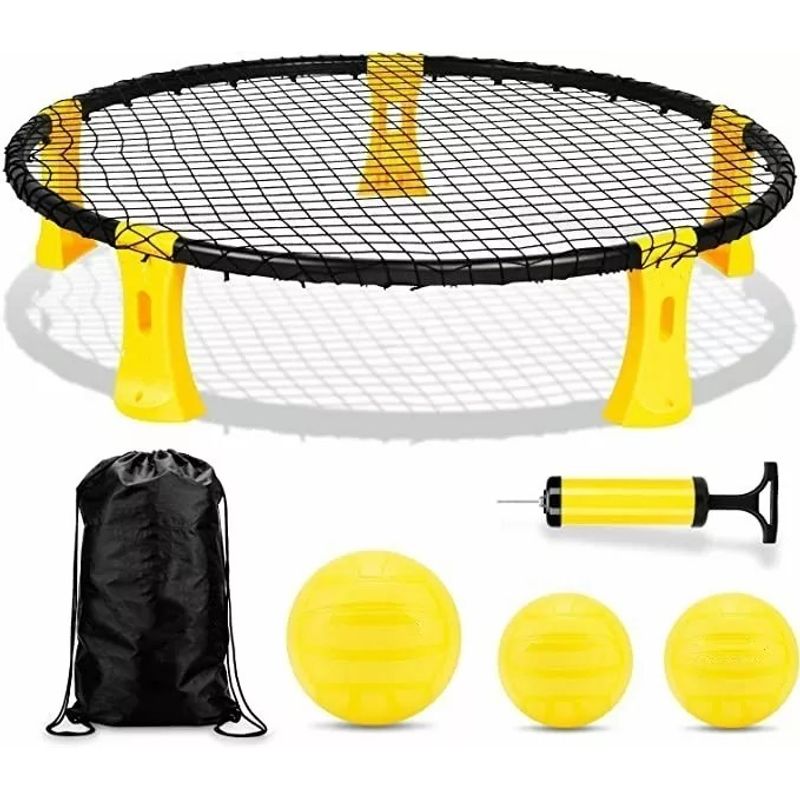 MUNDO MAGIA - Voleibol Mini Juego De Playa Patio Trasero Spikeball