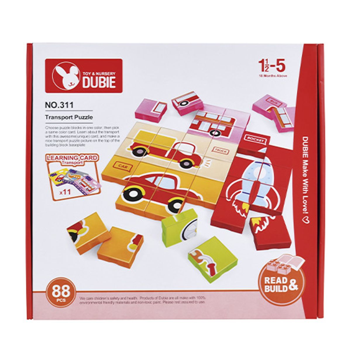 GENERICO - Puzzle Medios de Transporte