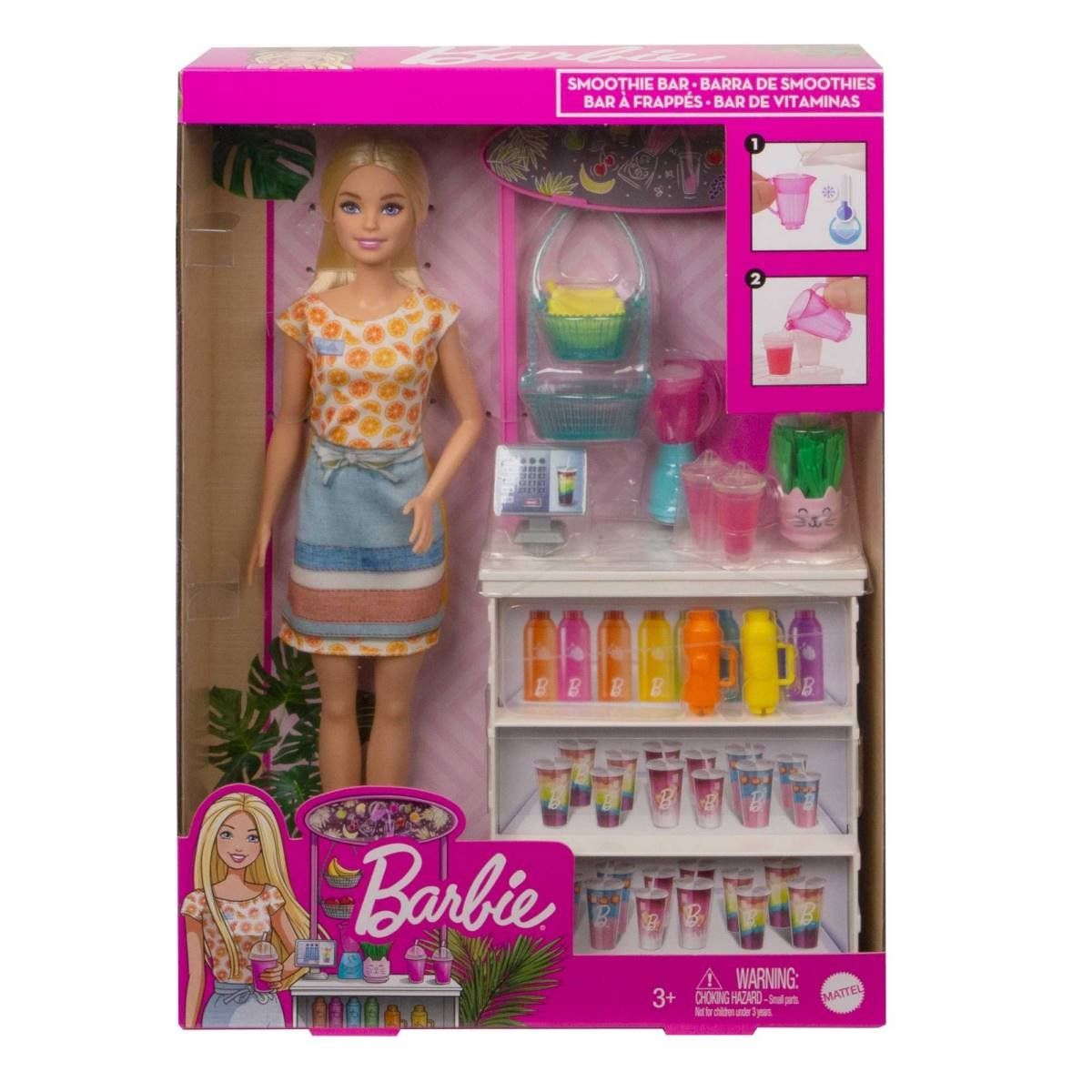 BARBIE - BARBIE SET DE JUGOS TROPICALES MATTEL