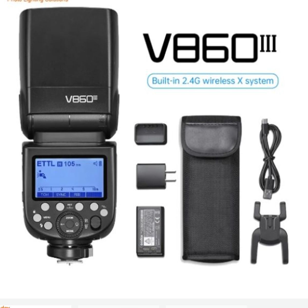 GODOX - FLASH GODOX V860III PARA NIKON TTL HSS CON BATERÍA