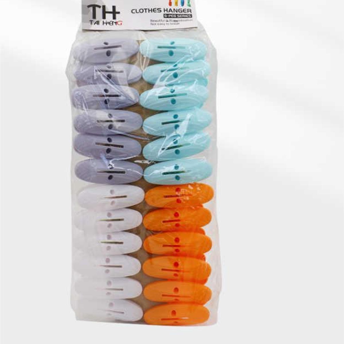 GENERICO - Pinza para Ropa 24 pcs