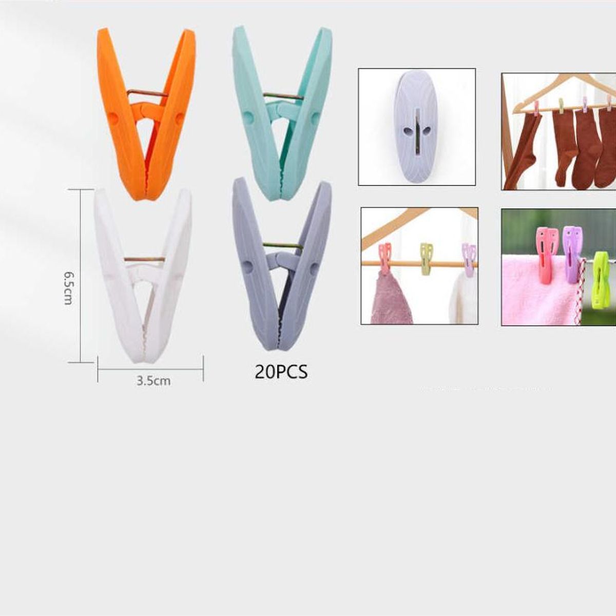 GENERICO - Pinza Para Colgar Ropa