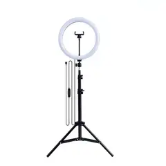 GENERICO - Aro LED 30cm Trípode 2,1m