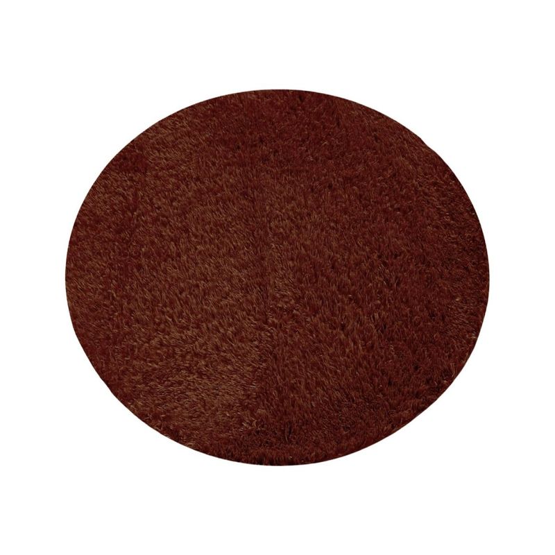 GENERICO - Alfombra Redonda Peluda 150 cm - Pelo Largo C4