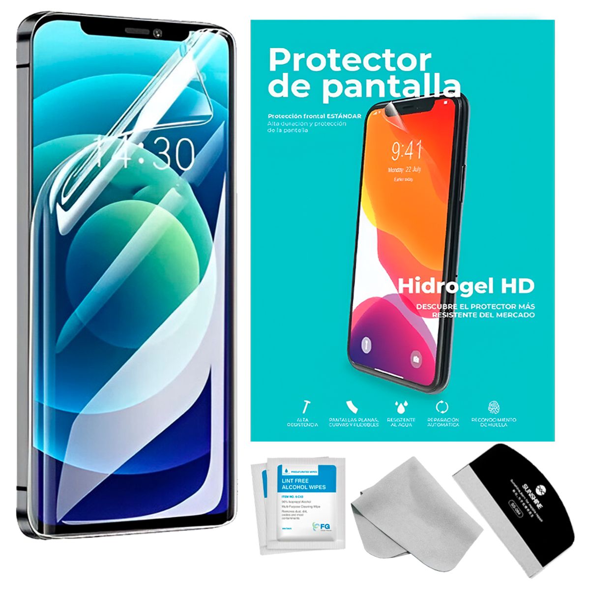 GENERICO - Pack Láminas Hidrogel Para SAMSUNG A50 A30S