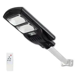 OEM - Luminaria Solar Publica con Soporte - High Light LED 100W - Negro
