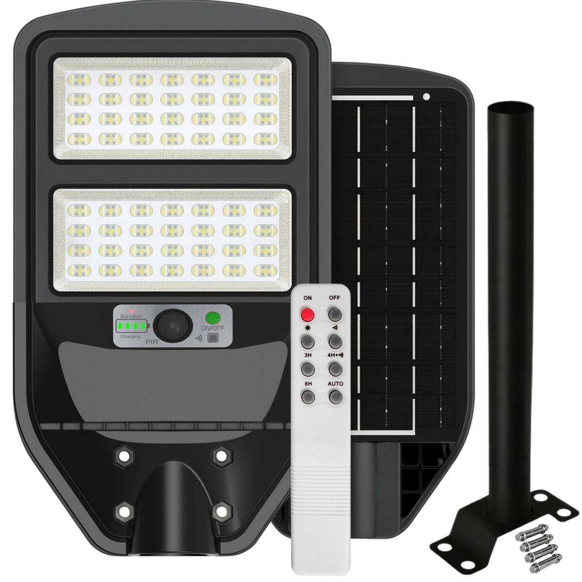 OEM - Luminaria Solar Publica con Soporte - High Light LED 100W