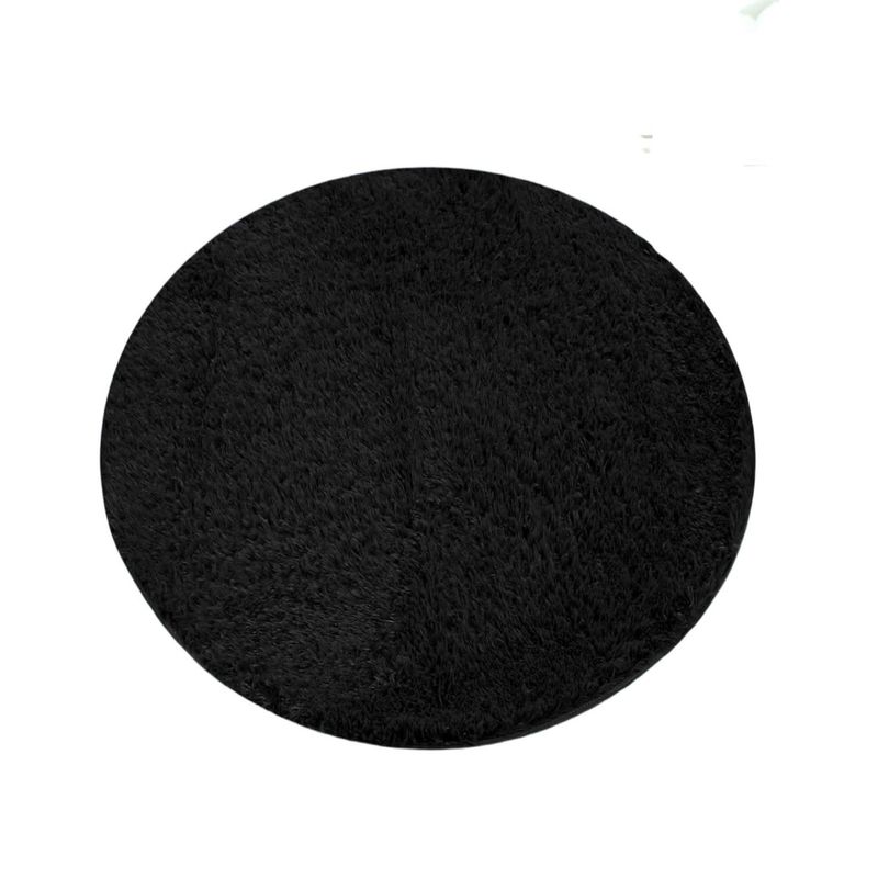 GENERICO - Alfombra Peluda Redonda 150 cm - Suave y Acogedora C3