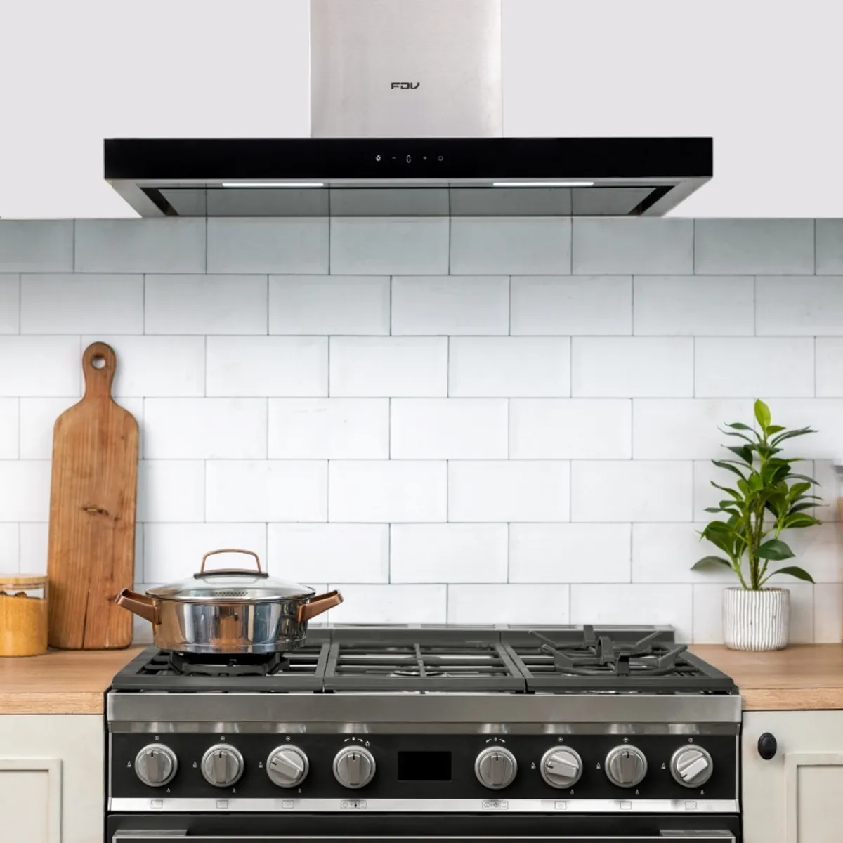 FDV - Campana de Pared Motion 60 cm 600 m³/h