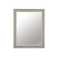 Espejo Marco Tipo Tejido 60X80 Cm Verde