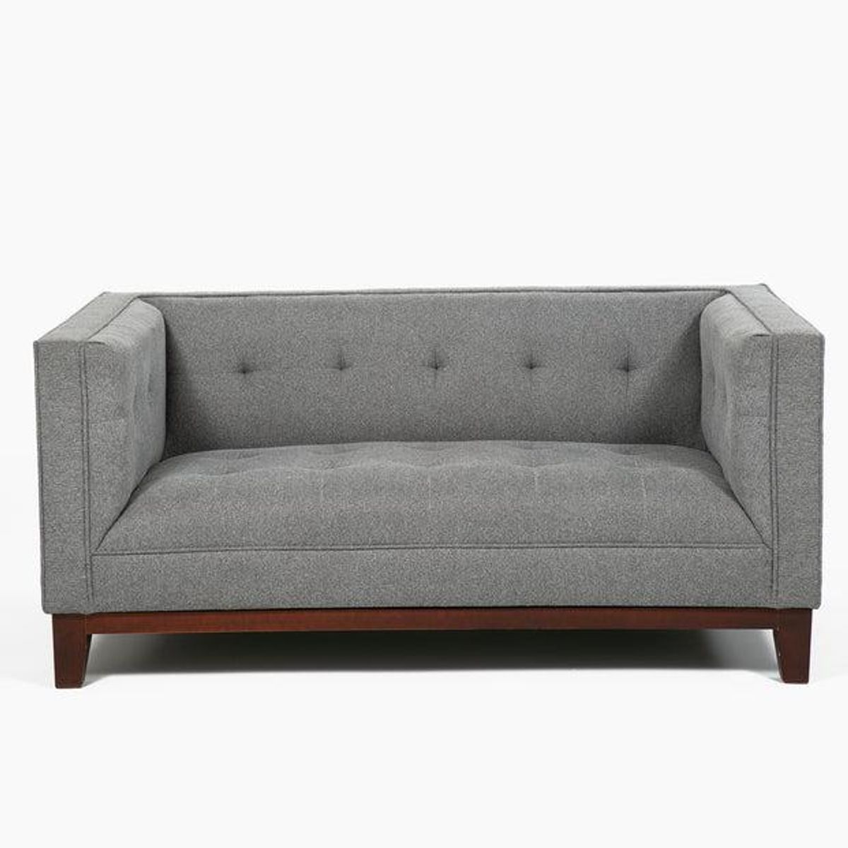 SPAZZIO - Sofá Munich 2 cuerpos gris